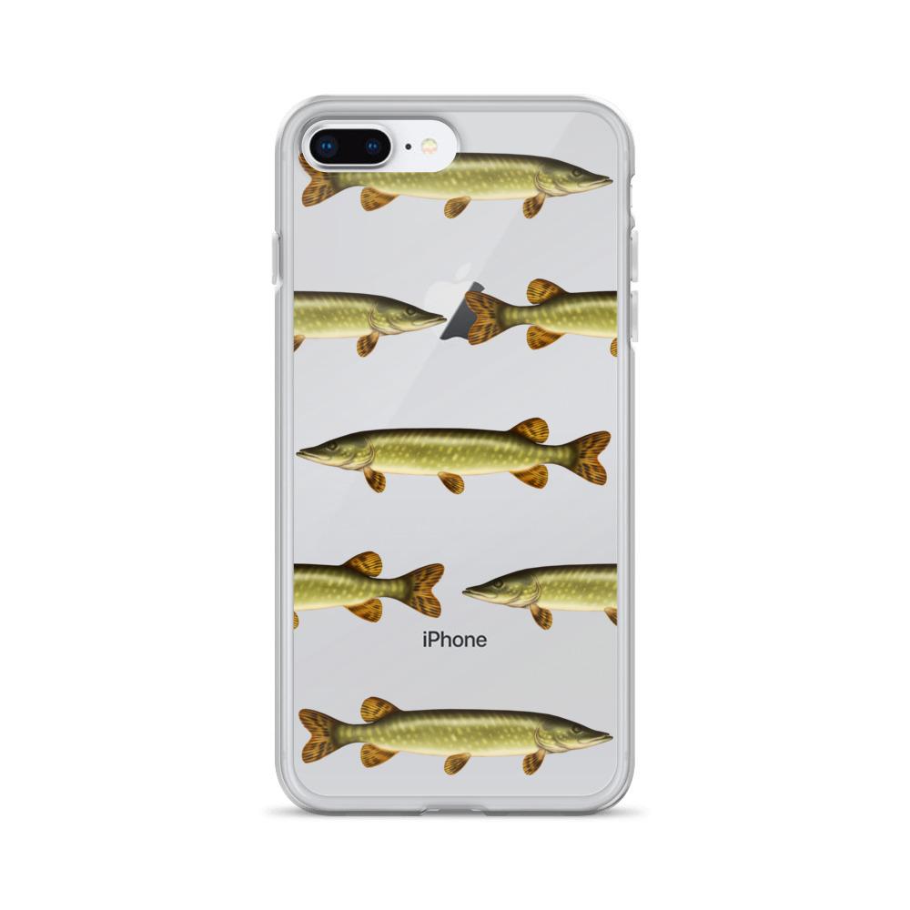 Swimming Pike iPhone Case - Oddhook