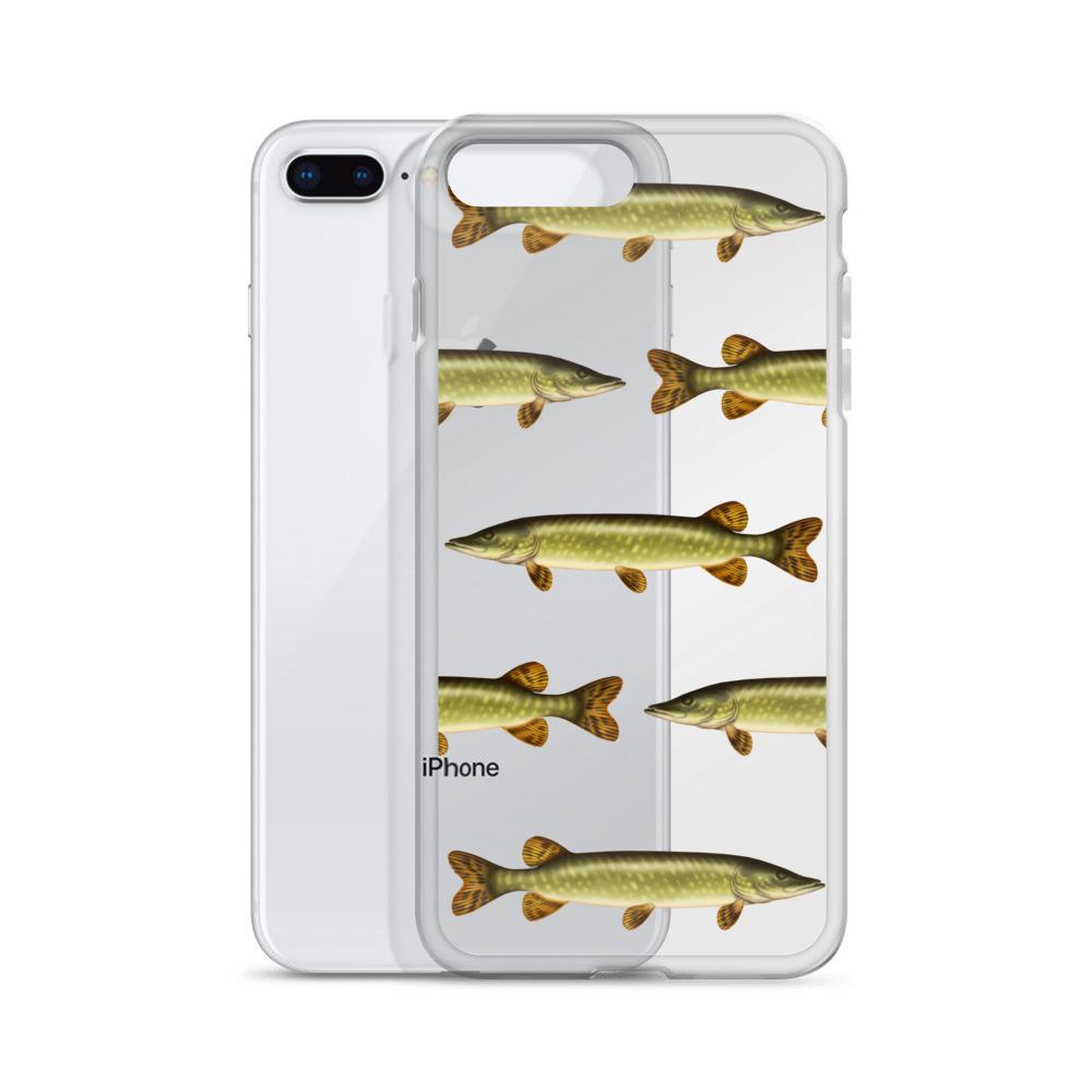 Swimming Pike iPhone Case - Oddhook